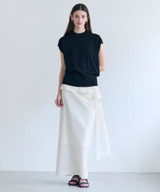 BEIGE， 【イージーケア・セットアップ対応】BATEAU / サイドディテール Iラインスカート