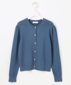 ANY SIS L 【洗える】レーシーディテール カーディガン