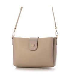 UNBILLION カシュカシュ cachecache / 横型3つ口ショルダーバッグ