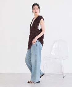 earth music&ecology フェザージャガードベスト
