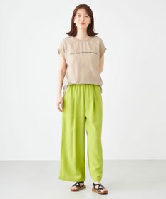 SHARE PARK LADIES ドライタッチリネンライクパンツ