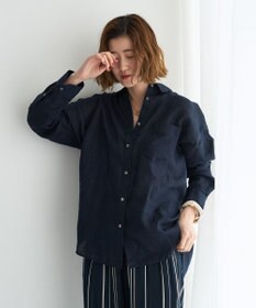 YECCA VECCA 3wayフレンチリネンシャツ