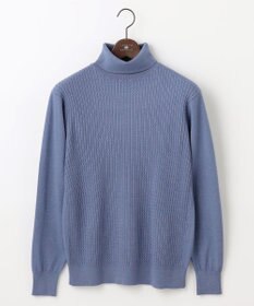 JOSEPH ABBOUD 【洗える/チクチクしない/3シーズン対応】SNOWY タートルネック ニット