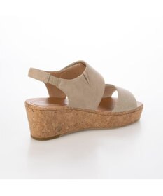 ing <ing>ワンポイントウエッジソールサンダル