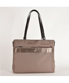 LA BAGAGERIE コーデュラ×リサイクルレザー　スクエアトート