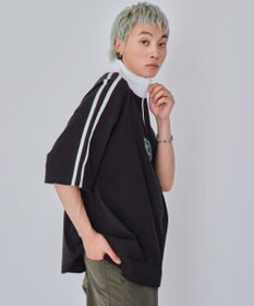 WEGO 【ユニセックス着用ITEM/MLサイズ展開】ヘビーウェイトハーフジップT（SS）