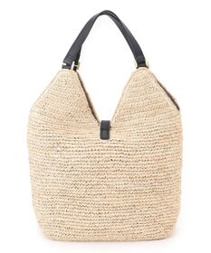 23区 VIOLAd'ORO ラフィア トートバッグ