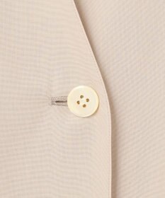 23区 【先行予約】ライトシアーマットクロス ノーカラー ジレ