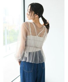 CRAFT STANDARD BOUTIQUE チュール２ｗａｙカーディガン