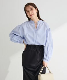 Green Parks ２ｗａｙフリルハイネックブラウス