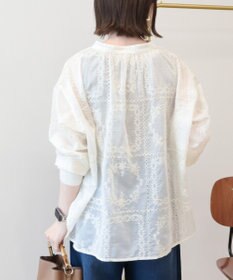 AMERICAN HOLIC スキッパーレースブラウス