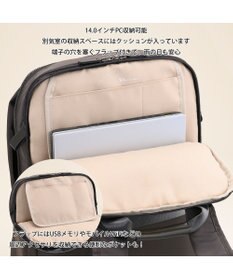ACE BAGS & LUGGAGE 【雑誌掲載】W&.Day/Night ポッケス スリムリュック A4サイズ 14.0インチPC収納 15277 ダブルアンドデイナイト マザーズバッグ
