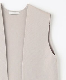 ANY L 【洗濯機可能】スタイルアップ ニットジレ