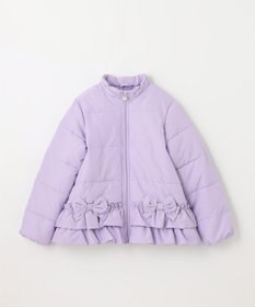 ANY KIDS 【洗濯機OK】中綿リボンコート