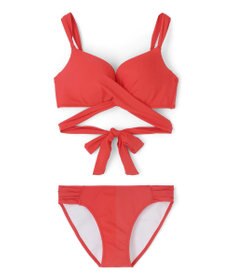 San-ai Resort（三愛水着楽園） WEB限定商品ノンワイヤーなのにぷっくり美胸を作るダブルアップクロスビキニ M1 M2 L1 San-ai Resort（サンアイリゾート）