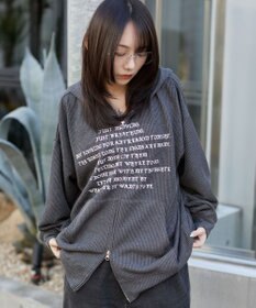 WEGO 【ユニセックス着用ITEM】メッシュZIPパーカー