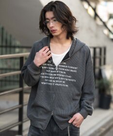 WEGO 【ユニセックス着用ITEM】メッシュZIPパーカー