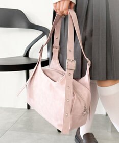 WEGO ハトメベルトハンドバッグ