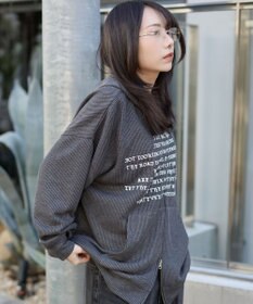 WEGO 【ユニセックス着用ITEM】メッシュZIPパーカー