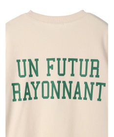 Green Parks バックロゴプリントスウェット