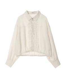 earth music&ecology フリルシャツ