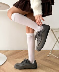 WEGO レースアップローカットスニーカー