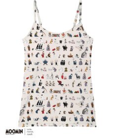 une nana cool 【ムーミン】 MOOMIN * une nana cool  カップ付きキャミソール