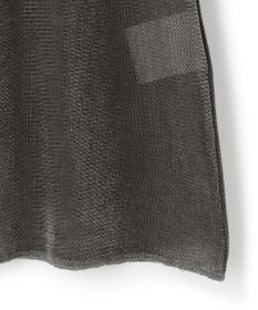 23区 S 【SLOW/一部店舗限定】ブラッシュドチュール メッシュベロア カットソー