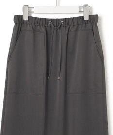 23区 【撥水加工/洗える】スムースサテン Iライン スカート