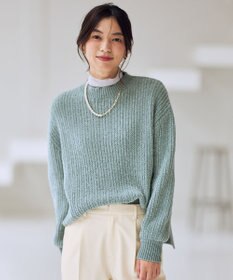 ANY レーシーモールニット