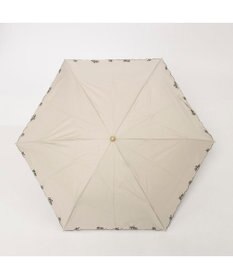 UNBILLION カシュネ cachenez /【晴雨兼用　日傘　UVカット率・遮光率100％生地使用 】PUプチフラワー刺繍ミニ折りたたみ傘