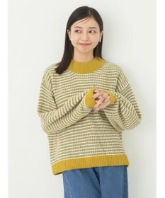 earth music&ecology マットベロアモールプルオーバー