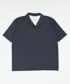 WEGO 【ユニセックス着用ITEM】フェイクレイヤードニットポロシャツ（SS）