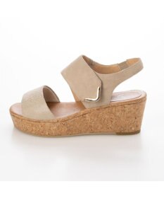 ing <ing>ワンポイントウエッジソールサンダル