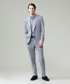 J.PRESS MEN プールに浮いているような快適な着心地【ストレッチ / 洗える / 吸水速乾/ 接触冷感】【J.PRESS-POOL WOOL】ジャージーセットアップ ジャケット