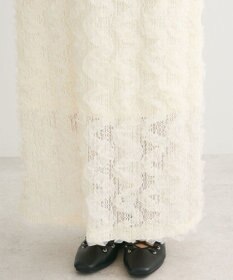 Green Parks チュールフリルＩラインスカート