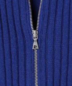 J.PRESS YORK STREET 【UNISEX】:ウールカシミヤ ハーフジップニット