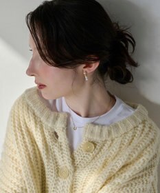 Phoebe 【金属アレルギー対応】ミックスドットピアス　ゴールド/ニッケルフリー/パール