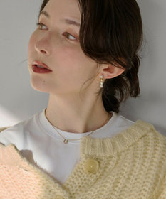 Phoebe 【金属アレルギー対応】ミックスドットピアス　ゴールド/ニッケルフリー/パール