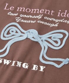 Green Parks ・ｓｗｉｎｇ　ｂｙ　リボンモチーフコード刺繍ＴＥＥ