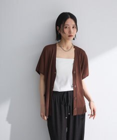 Green Parks フレンチスリーブカーディガン