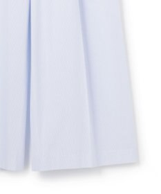 uncrave コットンクロスストライプ ワイドトラウザー