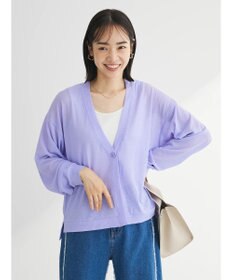 Green Parks Ｖネックシアーカットカーディガン