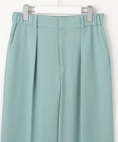 自由区 【カタログ掲載・ご好評につき新色追加・セットアップ対応】リネンライクシンセティックワイドストレート パンツ