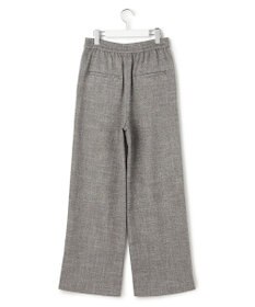 ICB ライトスラブツイード ワイドパンツ