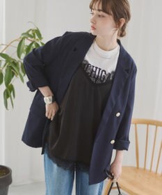WEGO 【ANGIE VINTAGE】リネンライクジャケット