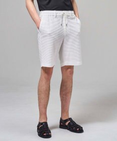 JOSEPH HOMME 【オリジナル素材】 ライトタックジャージー ドロスト付ショートパンツ / BERMUDA