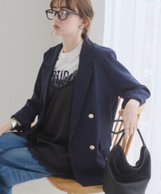 WEGO 【ANGIE VINTAGE】リネンライクジャケット