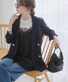 WEGO 【ANGIE VINTAGE】リネンライクジャケット