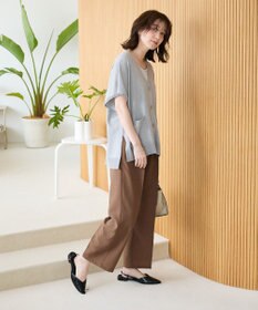 Green Parks フレンチスリーブカーディガン